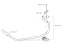 Handle Diagram and Parts List for 235RII 2006-01 Husqvarna Brush Cutter
