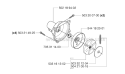 Clutch Diagram and Parts List for 235RII 2006-04 Husqvarna Brush Cutter