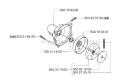 Clutch Diagram and Parts List for 235RII 2007-01 Husqvarna Brush Cutter