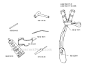 Accessories Diagram and Parts List for 235R 1991-12 Husqvarna Brush Cutter