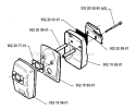 Muffler Diagram and Parts List for 235R 1993-02 Husqvarna Brush Cutter