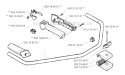 Handle  Controls Diagram and Parts List for 235R 1995-11 Husqvarna Brush Cutter