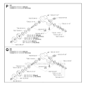 Bevel Gear Diagram and Parts List for 235R 2002-09 Husqvarna Brush Cutter