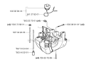 Fuel Tank Diagram and Parts List for 235R 2006-01 Husqvarna Brush Cutter