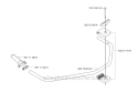Handle Diagram and Parts List for 235R 2006-04 Husqvarna Brush Cutter