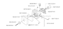 Carburetor  Air Filter Diagram and Parts List for 235R 2009-05 Husqvarna Brush Cutter