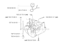 Fuel Tank Diagram and Parts List for 235R 2009-05 Husqvarna Brush Cutter