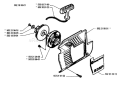 Page O Diagram and Parts List for 235P 235 P 1995-01 Husqvarna Pole Saw