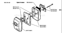 Page F Diagram and Parts List for 235P 235 P 1995-01 Husqvarna Pole Saw