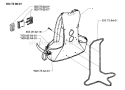 Part Location Diagram of 503738401 Husqvarna Frame