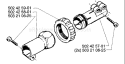 Part Location Diagram of 502425701 Husqvarna Socket Joint