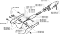 Part Location Diagram of 731431801 Husqvarna Nut Ml6M M8
