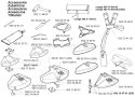Page A Diagram and Parts List for 232RD 232 RD 1998-01 Husqvarna Trimmer