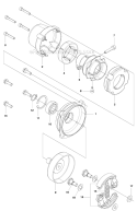 Clutch Diagram and Parts List for 236R 2009-01 Husqvarna Brush Cutter