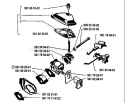 Page A Diagram and Parts List for 238 1985-05 Husqvarna Chainsaw