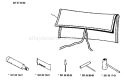 Page M Diagram and Parts List for 238 1985-05 Husqvarna Chainsaw