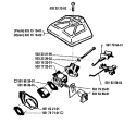 Page A Diagram and Parts List for 238 1985-11 Husqvarna Chainsaw