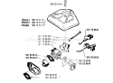 Page A Diagram and Parts List for 238 1986-10 Husqvarna Chainsaw