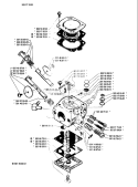 Page B Diagram and Parts List for 238 1986-10 Husqvarna Chainsaw