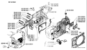 Page D Diagram and Parts List for 238 1986-10 Husqvarna Chainsaw