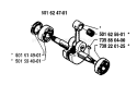 Page E Diagram and Parts List for 238 1986-10 Husqvarna Chainsaw