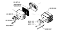 Page G Diagram and Parts List for 238 1986-10 Husqvarna Chainsaw