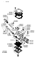 Page B Diagram and Parts List for 238 1987-11 Husqvarna Chainsaw