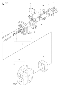 Part Location Diagram of 5053015-01 Husqvarna Clamp
