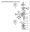 Page A Diagram and Parts List for 23 1993-01 Husqvarna Chainsaw