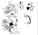 Page D Diagram and Parts List for 23 1993-01 Husqvarna Chainsaw