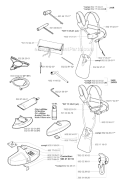 Accessories Diagram and Parts List for 240EPA 2001-01 Husqvarna Brush Cutter