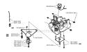 Crankcase Diagram and Parts List for 240RBD 1995-01 Husqvarna Brush Cutter