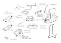 Accessories Diagram and Parts List for 240RBD 1997-02 Husqvarna Brush Cutter