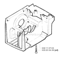 Crankcase Diagram and Parts List for 240REPA 2002-08 Husqvarna Brush Cutter