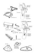 Accessories Diagram and Parts List for 240R 1994-04 Husqvarna Brush Cutter