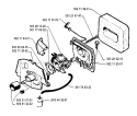 Carburetor  Air Filter Diagram and Parts List for 240R 1994-04 Husqvarna Brush Cutter