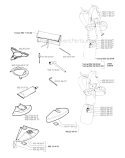 Accessories Diagram and Parts List for 240R 1996-06 Husqvarna Brush Cutter