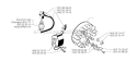 Ignition System Diagram and Parts List for 240R 1996-06 Husqvarna Brush Cutter