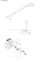 Page H Diagram and Parts List for 240 2008-01 Husqvarna Chainsaw