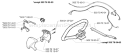 Page J Diagram and Parts List for 240L 240 L 1998-11 Husqvarna Trimmer