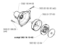 Page D Diagram and Parts List for 240L 240 L 1998-11 Husqvarna Trimmer