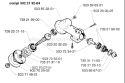 Page H Diagram and Parts List for 240L 240 L 1998-11 Husqvarna Trimmer