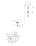 Part Location Diagram of 5013198-01 Husqvarna Ignition Module