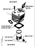 Page I Diagram and Parts List for 242 1987-06 Husqvarna Chainsaw
