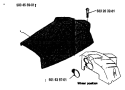 Page M Diagram and Parts List for 242 1989-05 Husqvarna Chainsaw