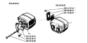 Page G Diagram and Parts List for 242 1994-04 Husqvarna Chainsaw