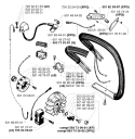 Page F Diagram and Parts List for 242 1998-05 Husqvarna Chainsaw