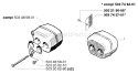 Page G Diagram and Parts List for 242 1998-05 Husqvarna Chainsaw