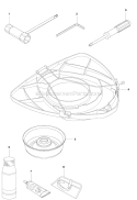Accessories 1 Diagram and Parts List for 243RJ 2011-08 Husqvarna Brush Cutter