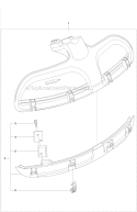 Accessories 2 Diagram and Parts List for 243RJ 2012-03 Husqvarna Brush Cutter